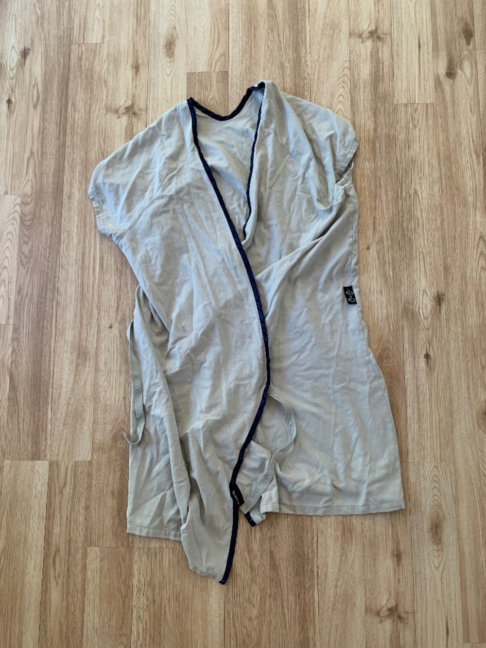 Blue Comfort Care Medical Robe | Patient Gown Alternative | Soft Adaptive Wear